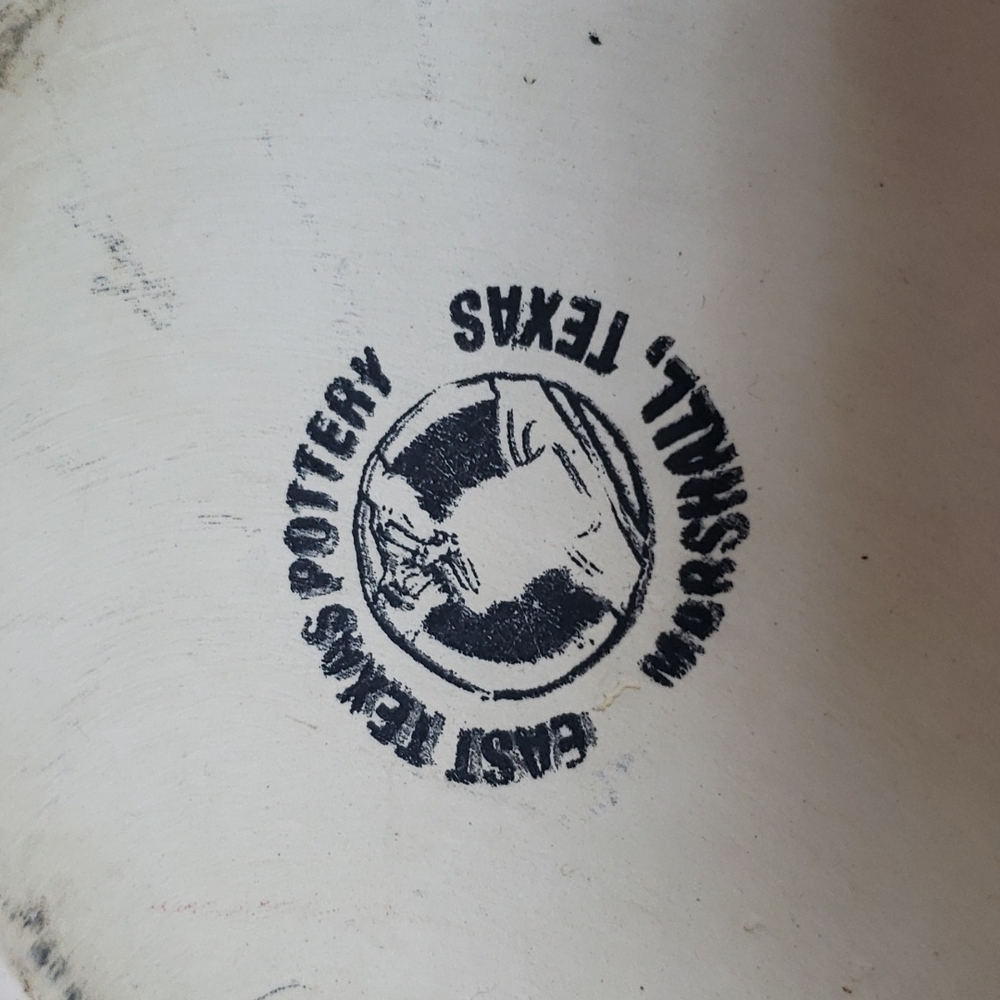 East texas Pottery Popcorn Bowl - Picture 4 of 4